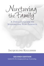 Front cover to Nurturing the family, a doula's guide to supporting new parents